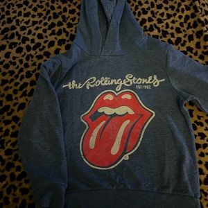 2 rock band graphic hoodies